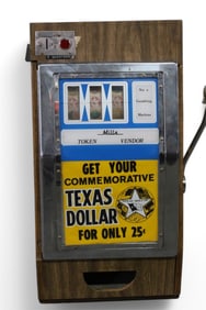MILLS 50 CENT TOKEN MACHINE