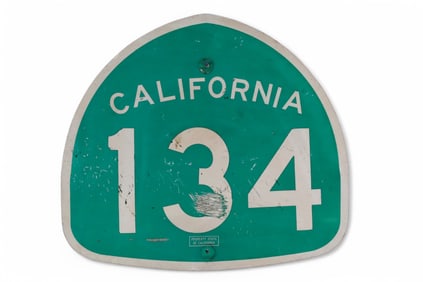 CALIFORNIA 134 HIGHWAY SIGN