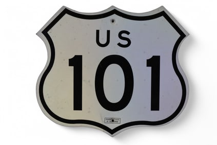 U.S. 101 HIGHWAY SIGN