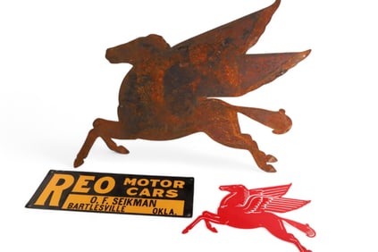 3 MODERN & FANTASY TIN SIGNS