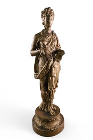 VICTORIAN CAST IRON STATUE