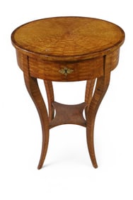 BIEDERMEIER STYLE SIDE TABLE