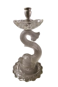 UNSIGNED BACCARAT CANDLESTICK