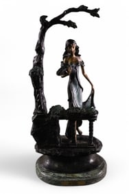 LARGE FLORIST BRONZE