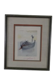 SALVADOR DALI DIVINE COMEDY WOODBLOCK PRINT