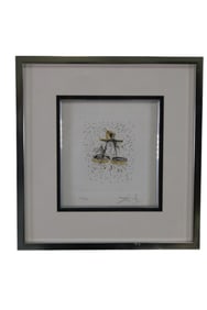 SALVADOR DALI LIBRA ETCHING