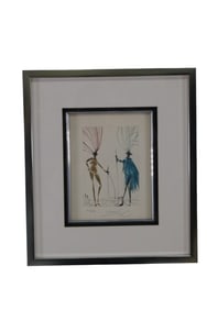 SALVADOR DALI SHAKESPEARE ETCHING
