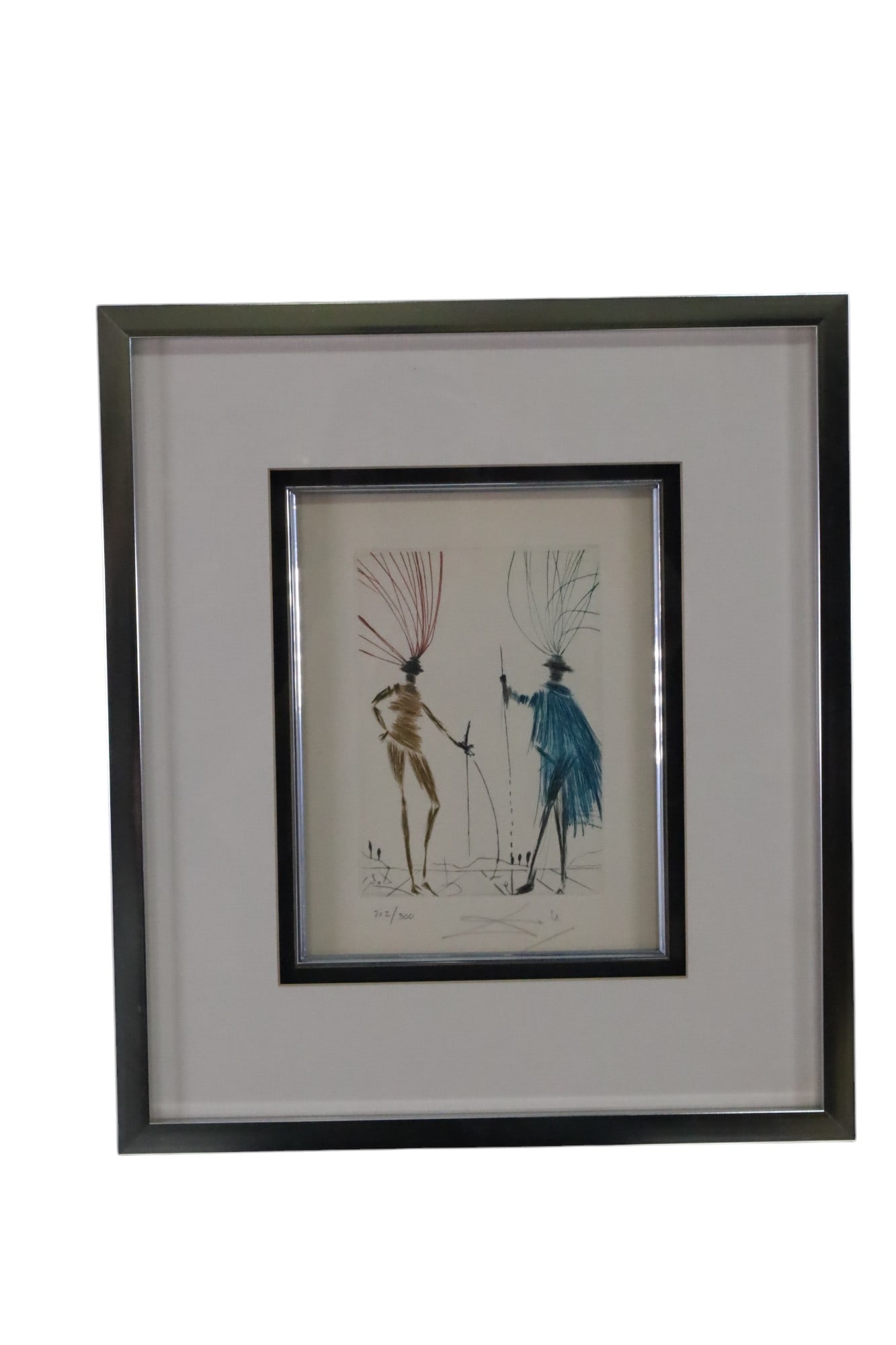 SALVADOR DALI SHAKESPEARE ETCHING (1 of 3)