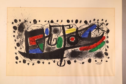 JOAN MIRO LITHOGRAPH