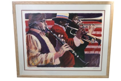 ALDO LUONGO SERIGRAPH ON PAPER