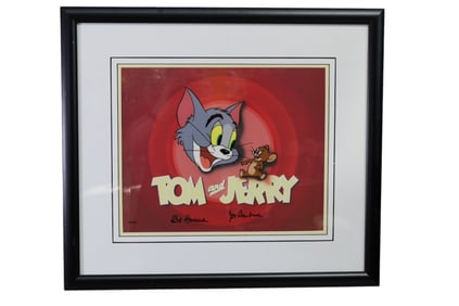 TOM & JERRY LOGO ANIMATION CEL