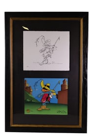 DAFFY DUCK ANIMATION CEL