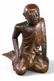 CARVED WOOD FIGURE