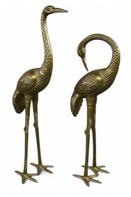 PAIR OF YARD CRANES