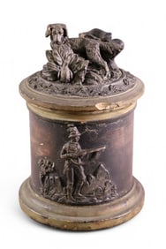 19TH CENTURY TOBACCO HUMIDOR