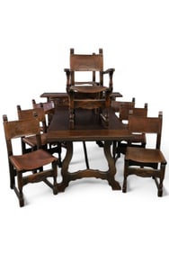 MONTEREY STYLE 10 PC. DINING ROOM SET