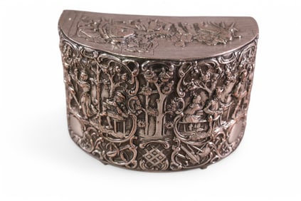 SILVER CIGAR HOLDER