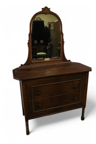 1930'S WALNUT DRESSER