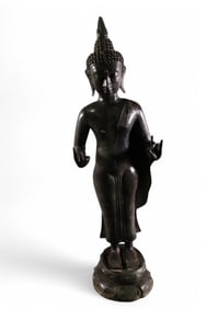 BRONZE BUDDHA FIGURE