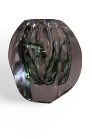 ORREFORS FISH VASE