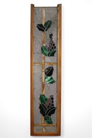 LARGE STAINED GLASS WINDOW