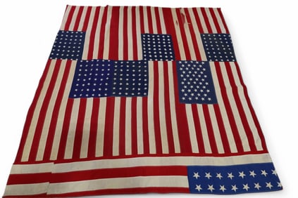 AMERICAN FLAG QUILT