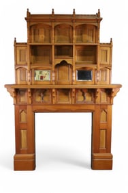 VICTORIAN FIREPLACE MANTLE