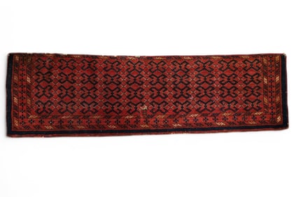 APPROX 4' 2" x 1' 3" BALOUCH HANDMADE RUG