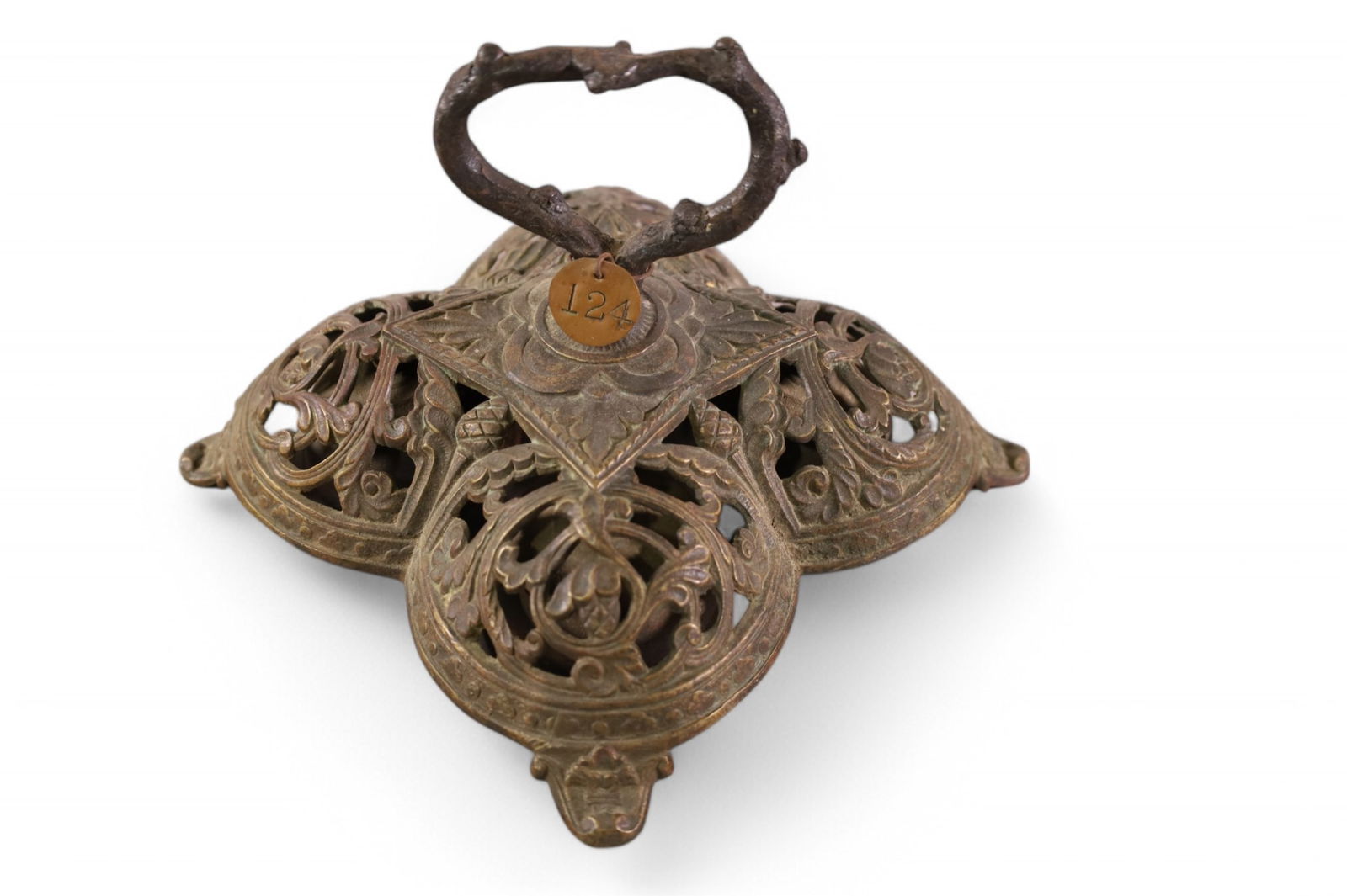 18TH CENTURY BRONZE SANCTUS BELL (1 of 4)