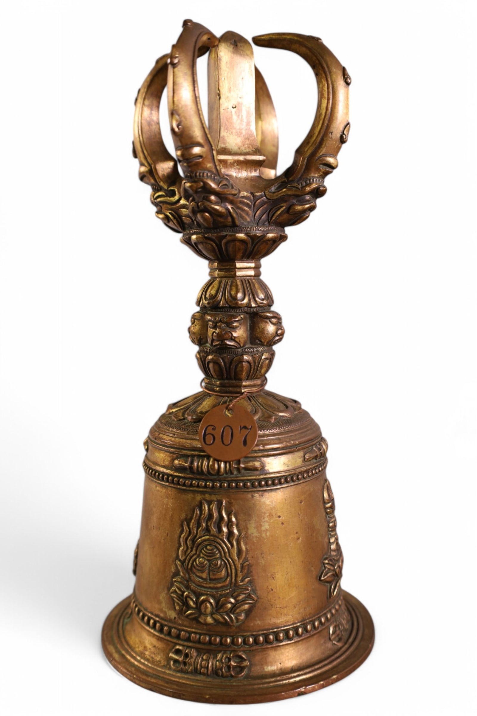 18TH CENTURY JAPANESE BUDDHIST TEMPLE ALTAR BELL (1 of 5)