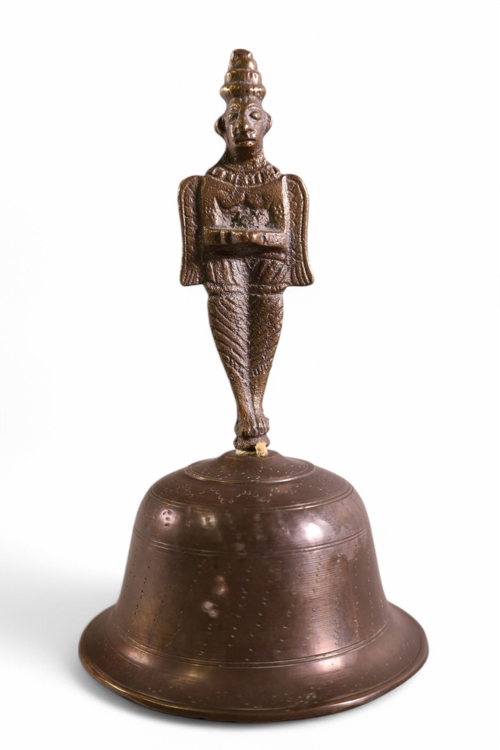 INDIA HAND BELL WITH THE GOD BRAHMA (1 of 3)