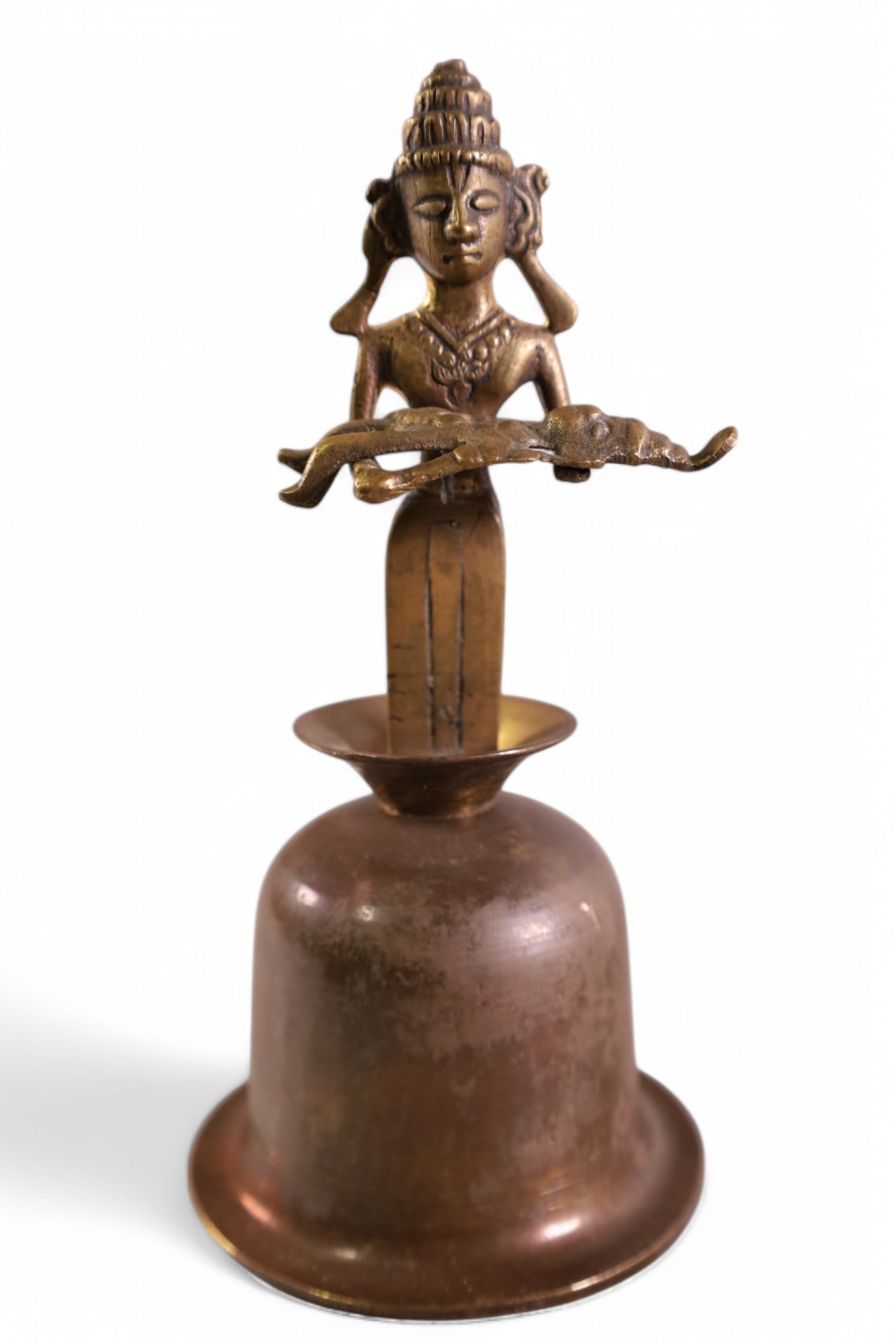 BRASS HINDU GOD BELL (1 of 4)