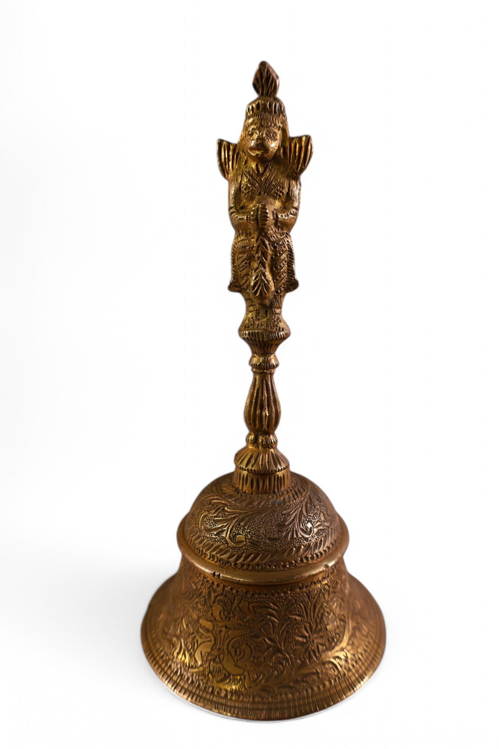 HINDU GOD BRASS BELL (1 of 3)