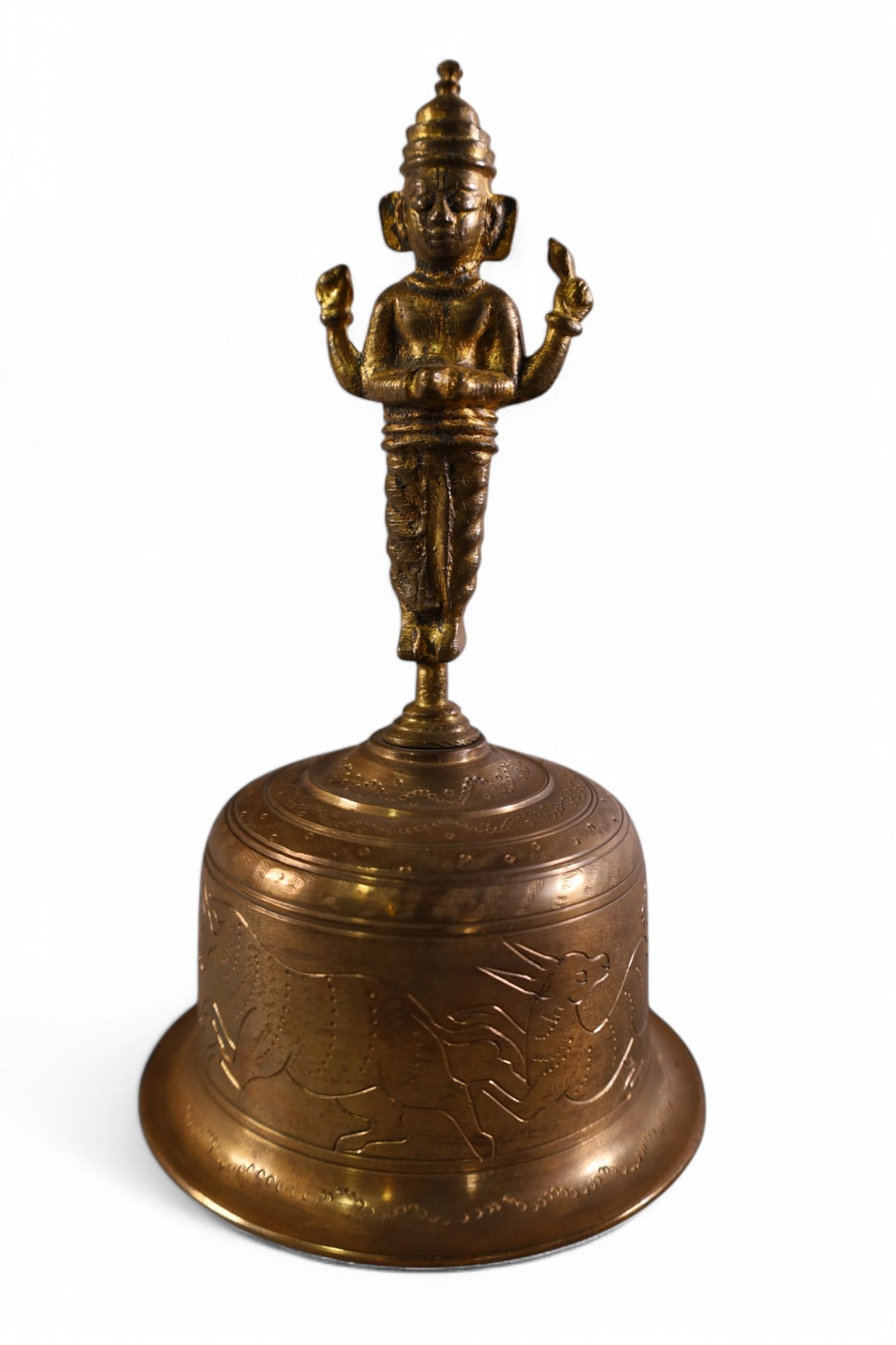 BRASS TEMPLE BELL (1 of 4)