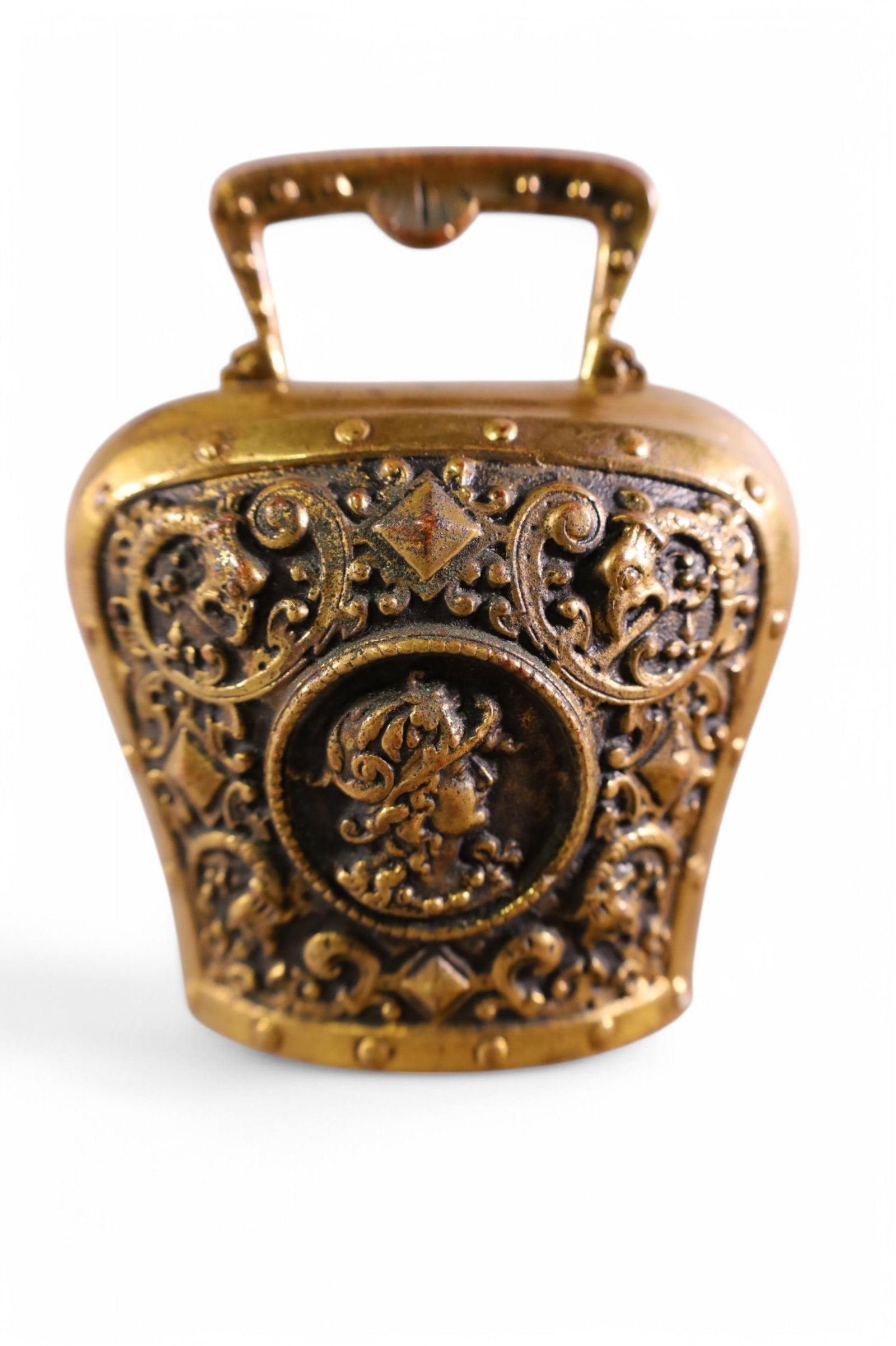 ORNATE BRASS BELL (1 of 3)