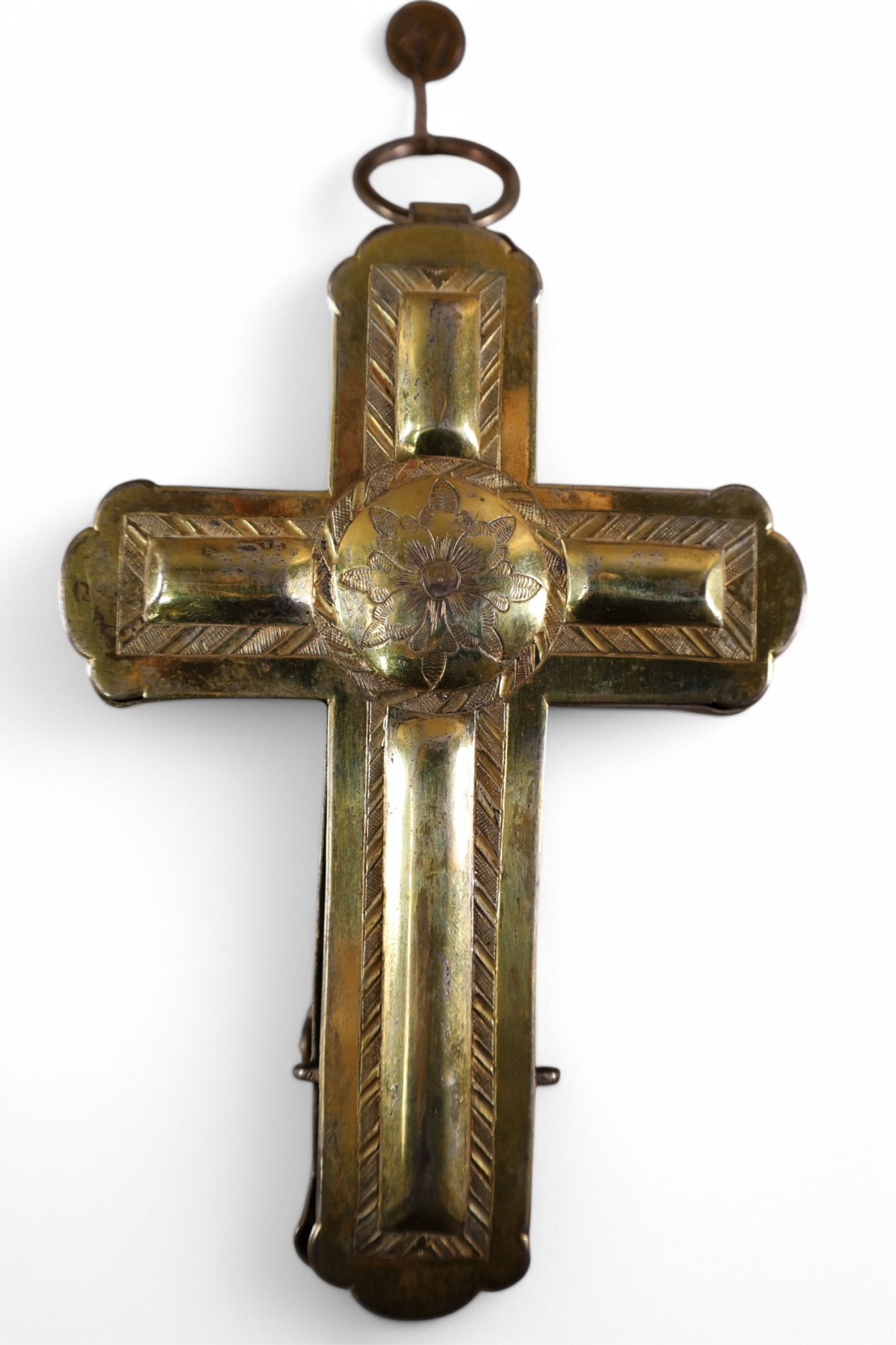 SILVER GILT CROSS (1 of 6)