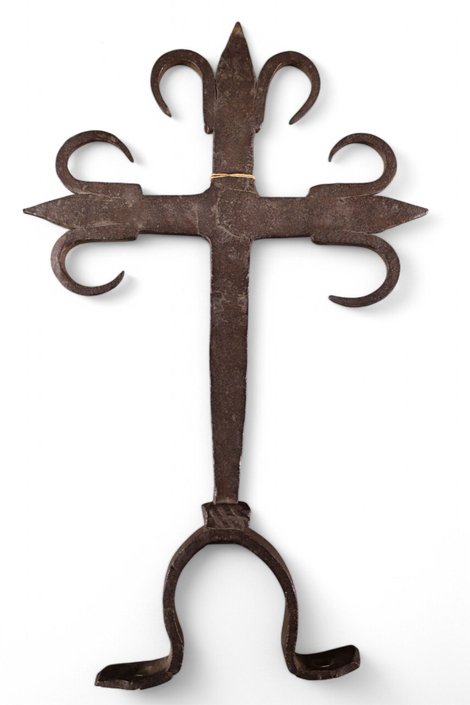 ANTIQUE IRON SPANISH CROSS (1 of 2)