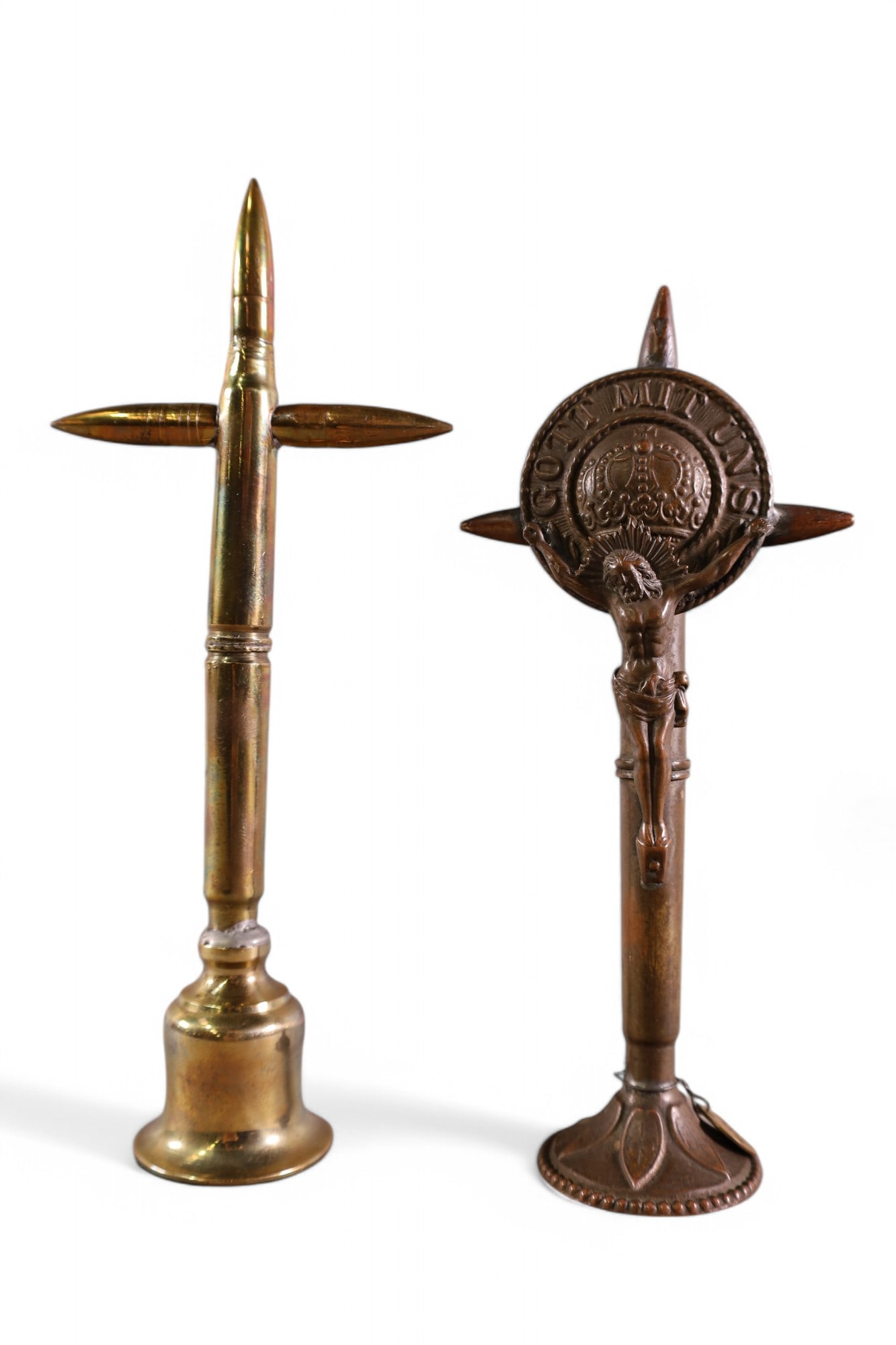 2 TRENCH ART CROSSES (1 of 4)