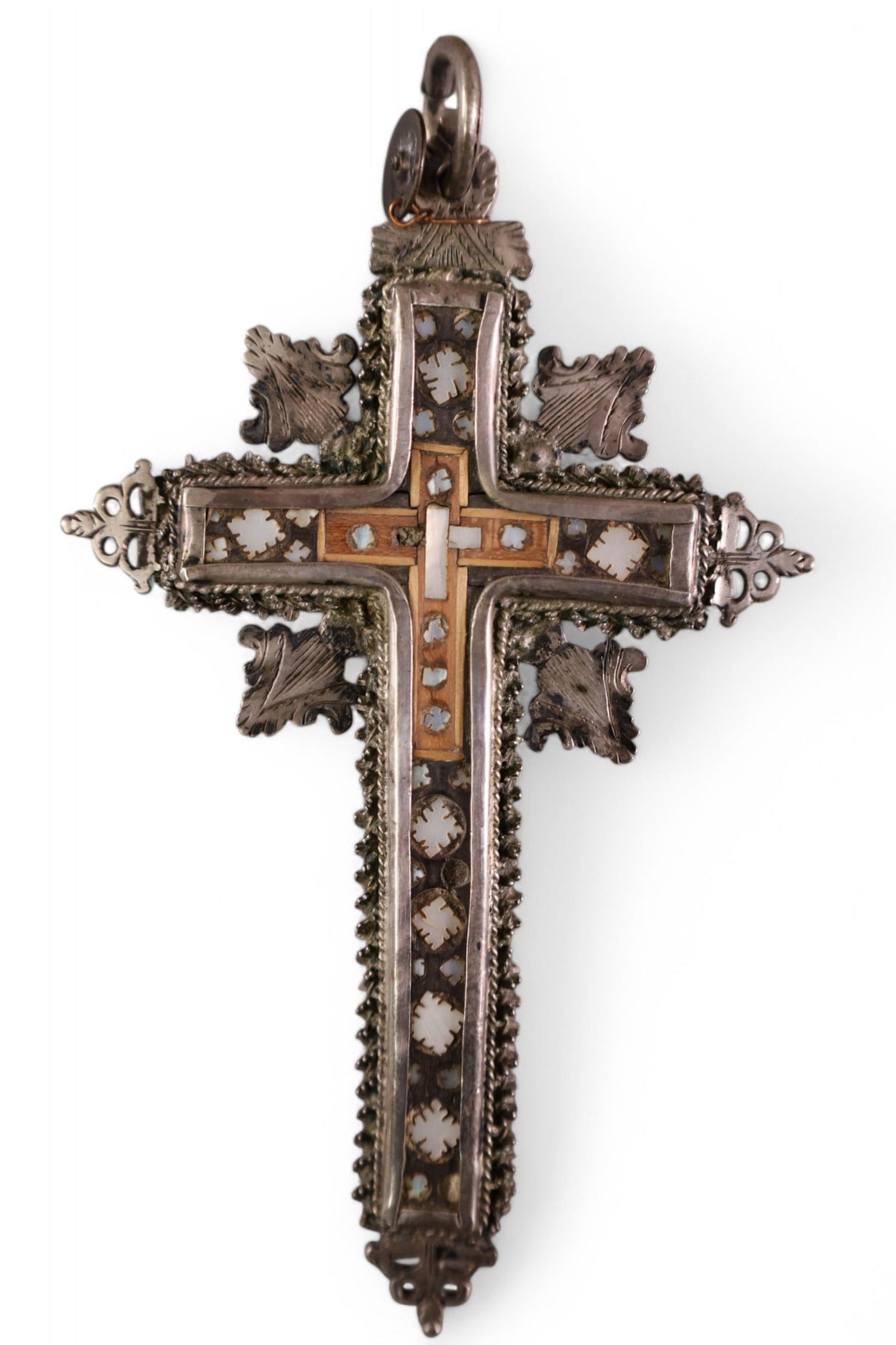 18TH CENTURY ORNAMENTAL WOODEN CROSS (1 of 2)