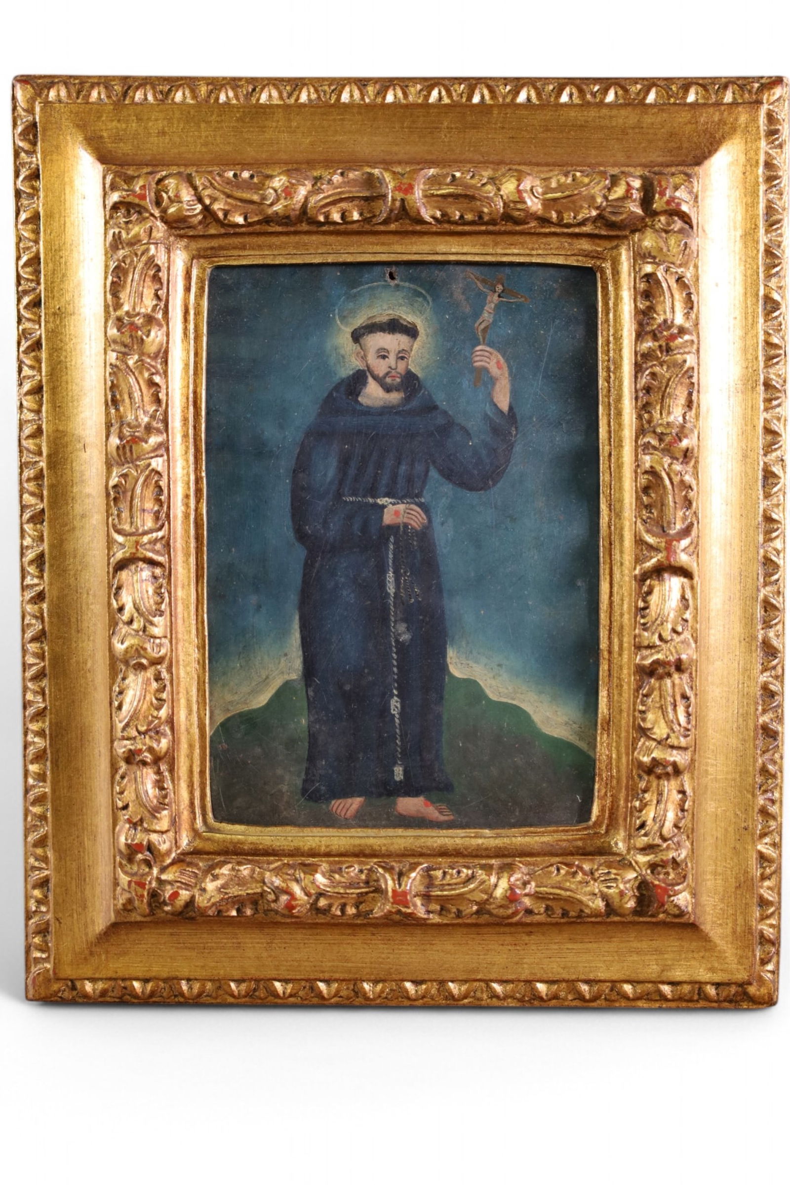 SAINT FRANCIS OF ASSISI OIL PAINTING (1 of 2)