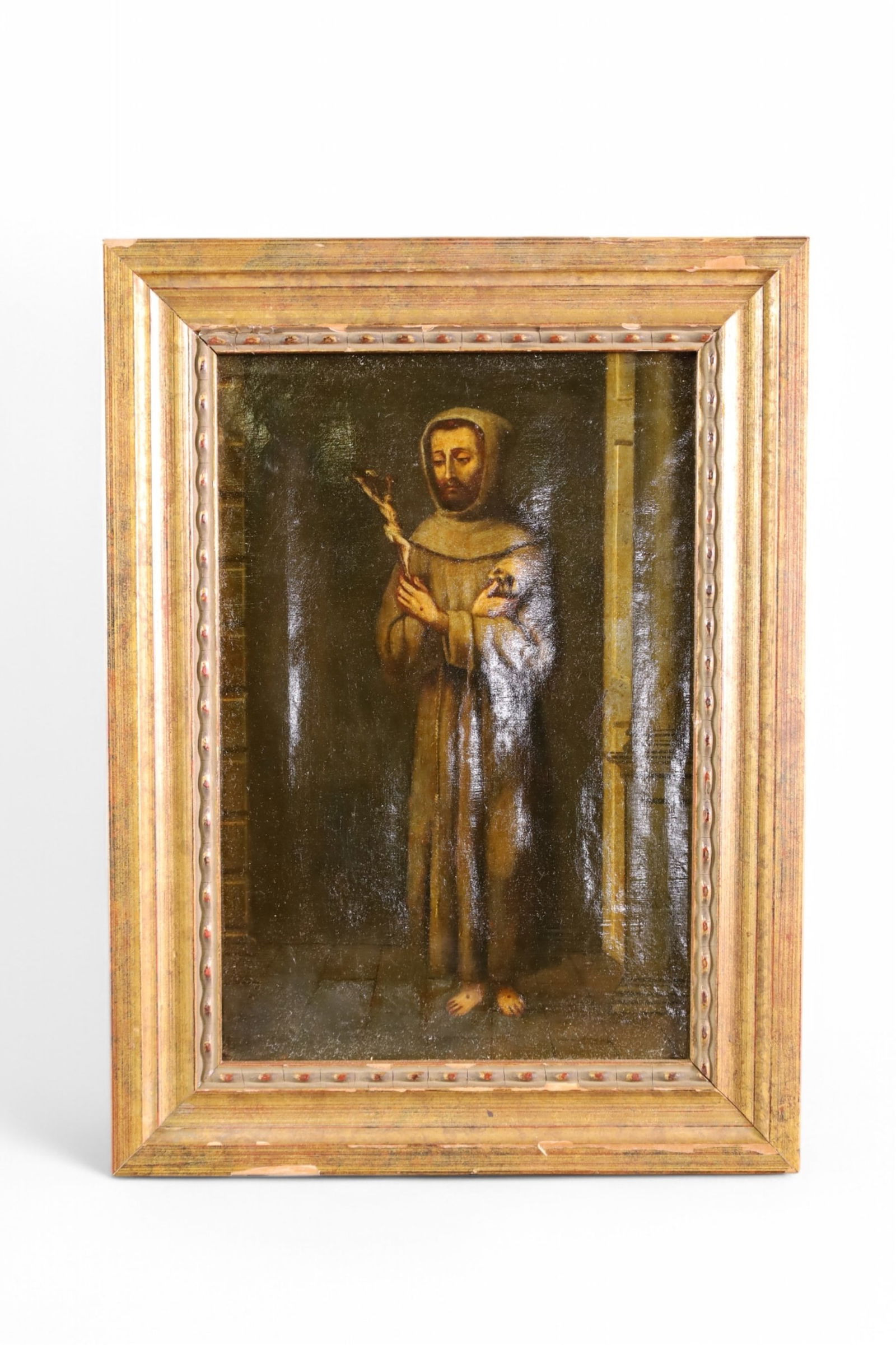 SAINT FRANCIS OF ASSISI OIL PAINTING (1 of 3)