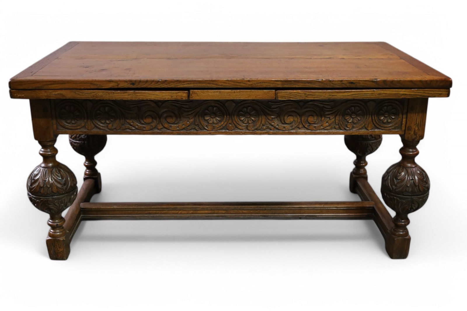 CARVED SPANISH DINING ROOM TABLE (1 of 4)