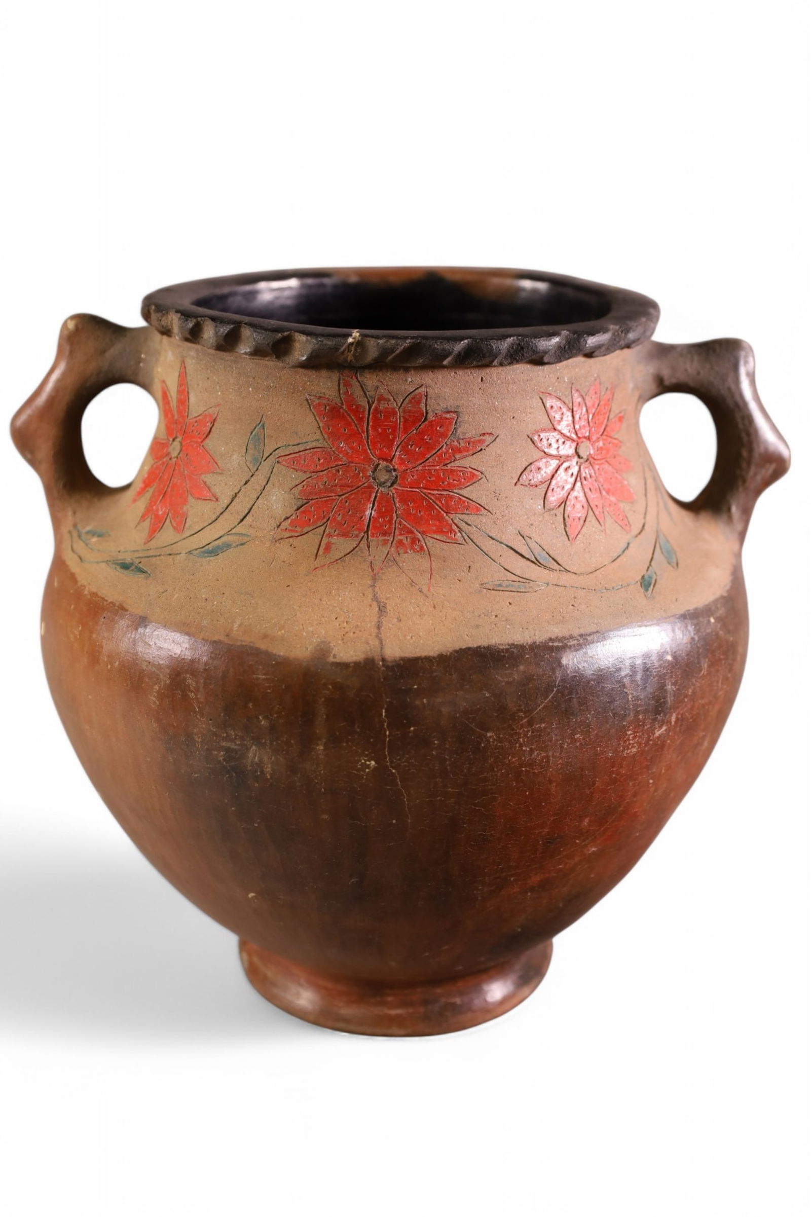 MEXICAN POTTERY VASE (1 of 3)