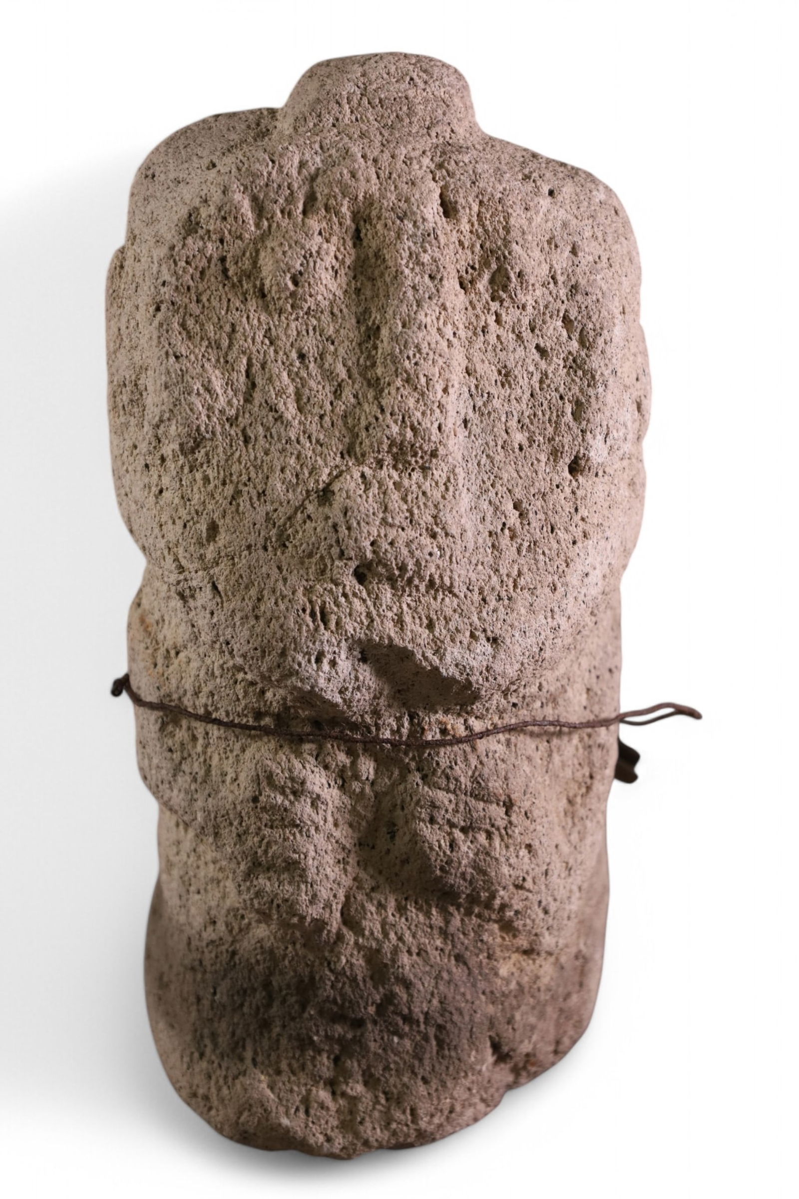 PRE COLUMBIAN VOLCANIC ROCK SCULPTURE (1 of 2)