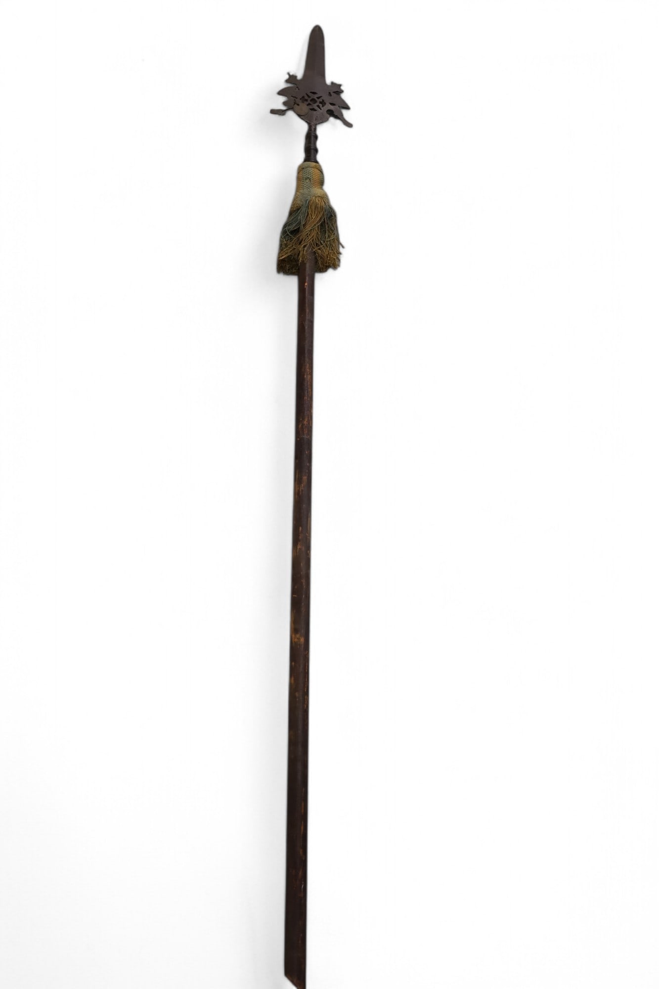 18TH CENTURY CEREMONIAL SWISS GUARD STAFF (1 of 2)