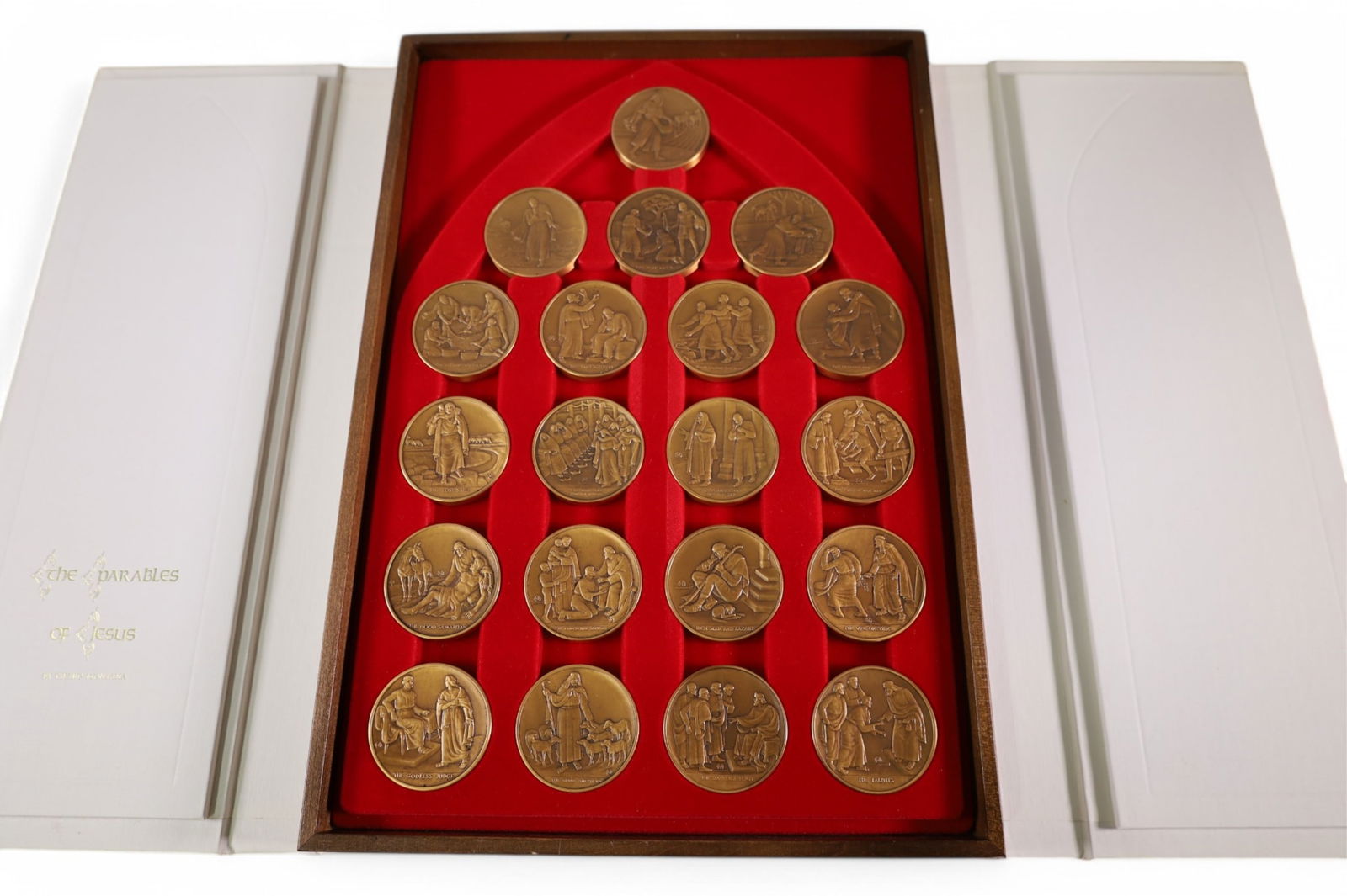 THE PARABLES OF JESUS BRONZE MEDALLIONS (1 of 5)