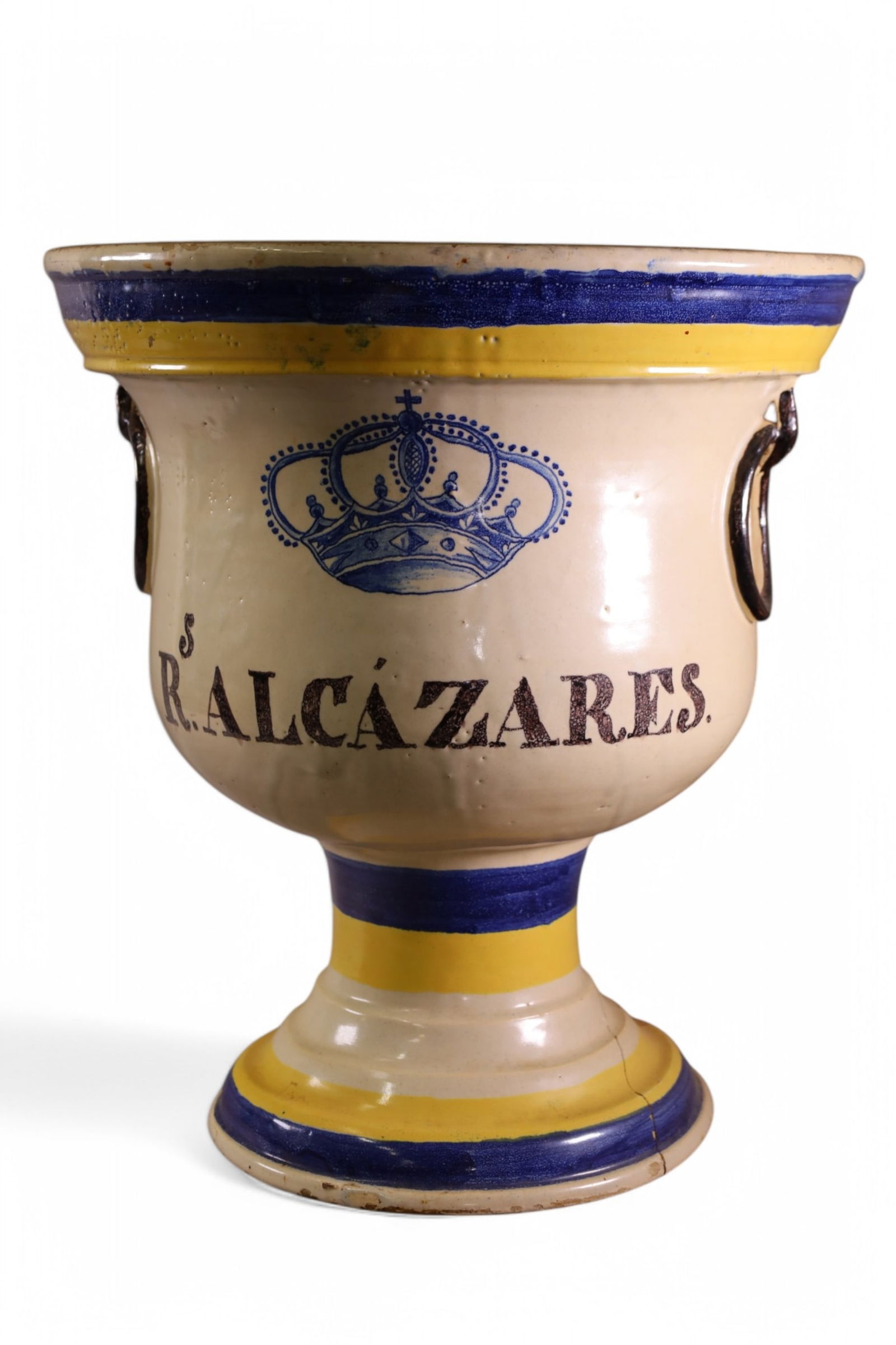 19TH CENTURY SPANISH COMPANA VASE (1 of 3)
