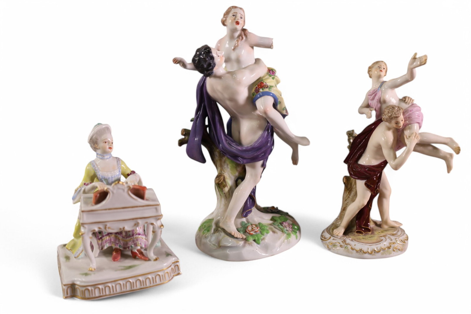 3 MEISSEN FIGURES (1 of 5)