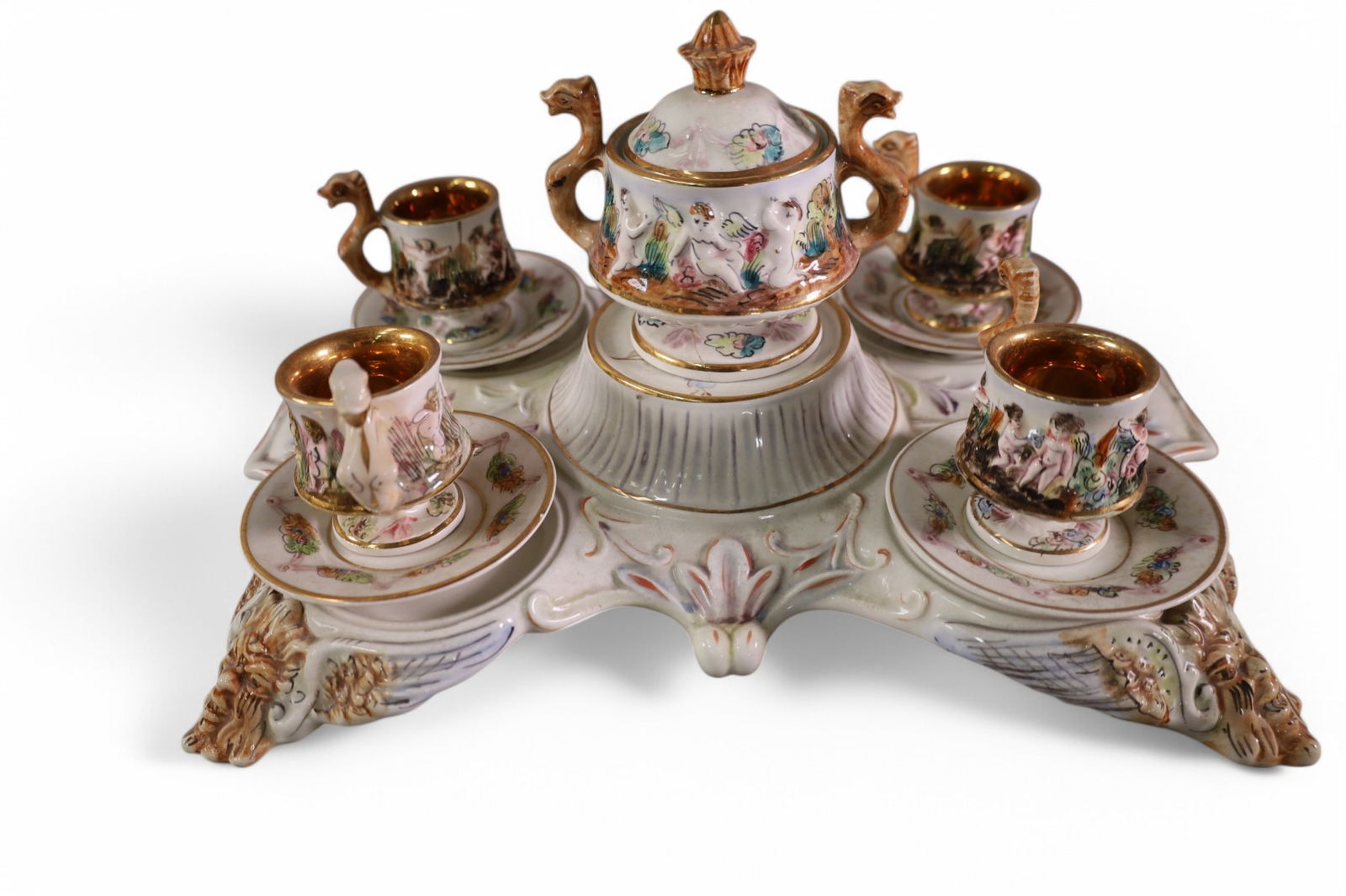 CAPODIMONTE DRINK SET (1 of 4)