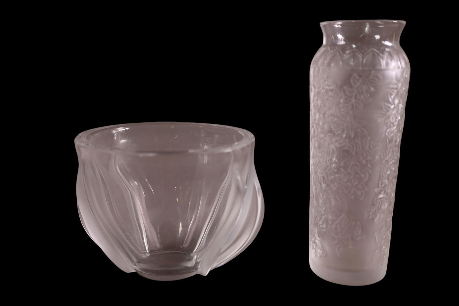2 LALIQUE VASES (1 of 3)